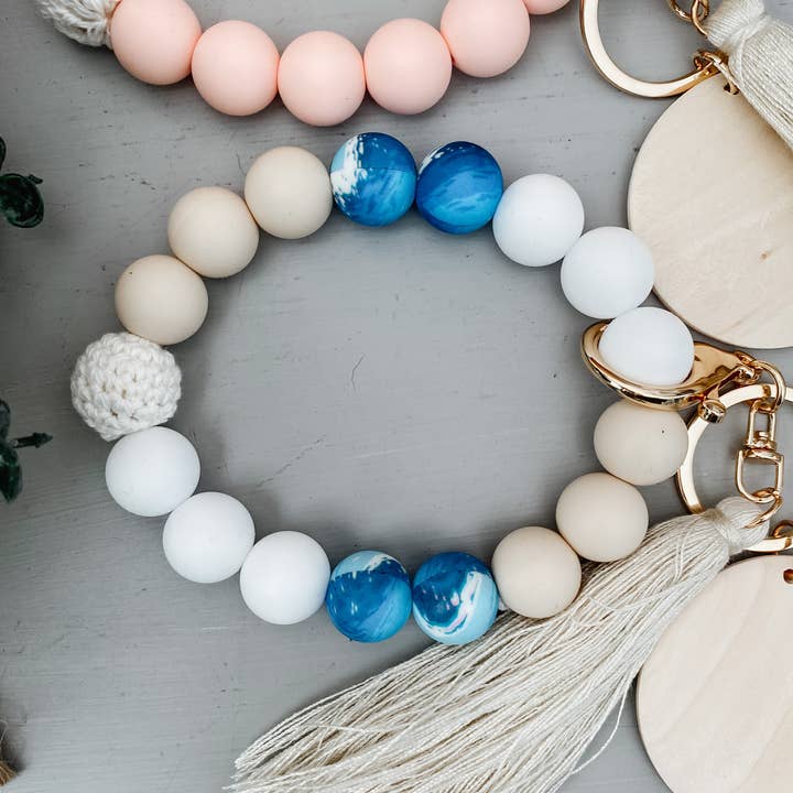 AB Handmade Home Decor - Wholesale Keychain Bracelet - Keychain Wristlet