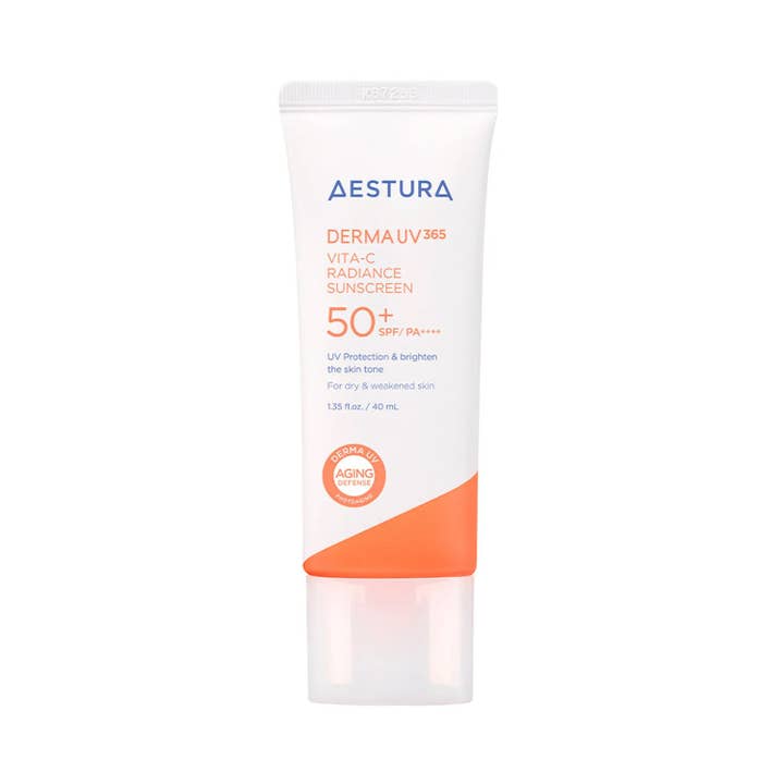 AESTURA Derma UV365 Vita-C Radiance Sunscreen 40ml for wholesale by K Motives Beauty