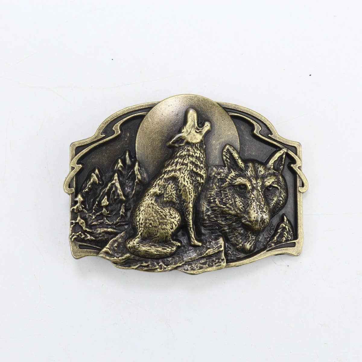 ACCITY - Wholesale Belt Buckle - Unisex - TEXAS PENTAGRAM VINTAGE BELT BUCKLE_CWABE04317