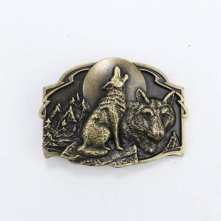 ACCITY - Wholesale Belt Buckle - Unisex - TEXAS PENTAGRAM VINTAGE BELT BUCKLE_CWABE04317