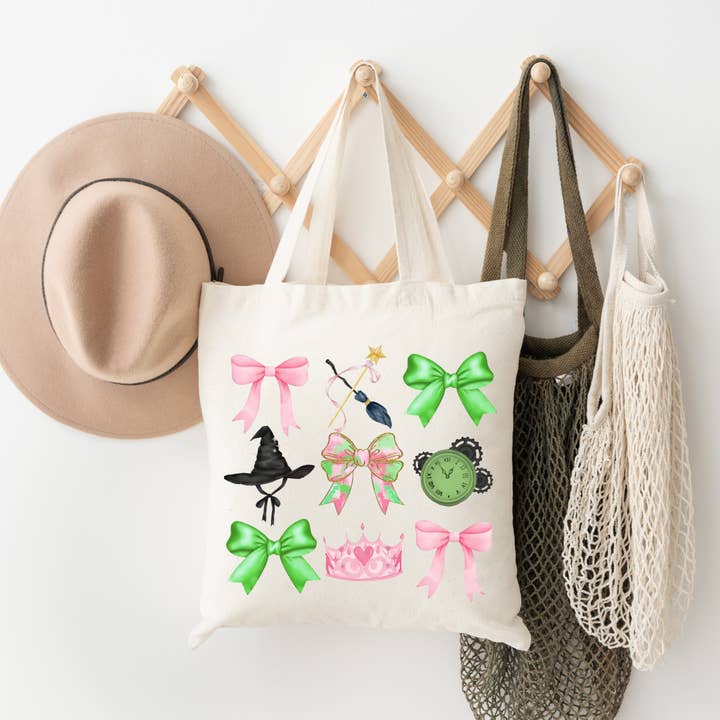 Groene en roze strikken - Tas voor wholesale door The Gift Genie LLC