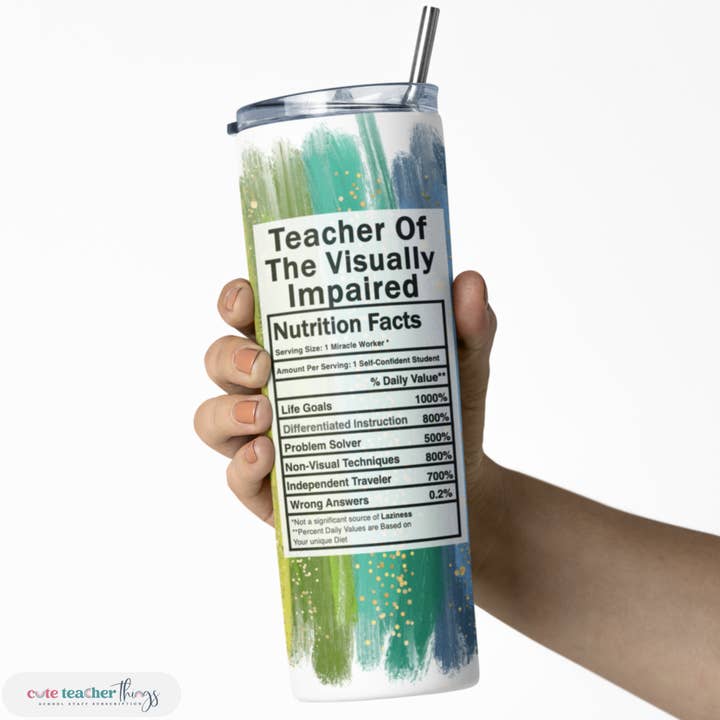 Gobelet de nutrition pour personnes malvoyantes pour la vente par Cute Teacher Things