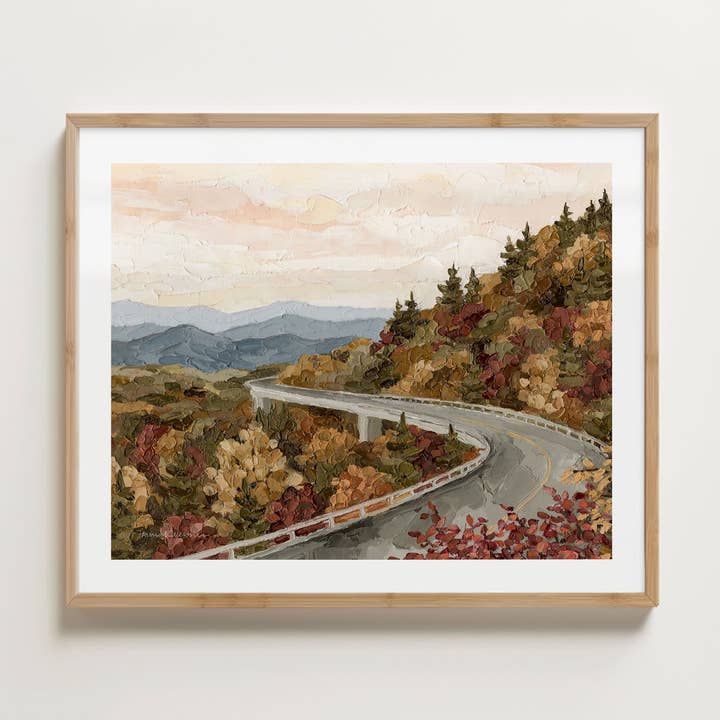 "Hickory Ridge" Fine Art Print for wholesale by Hannah Weisner Art