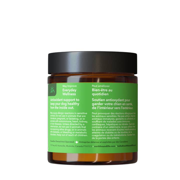 North Hound Life – Großhandel Nahrungsergänzungsmittel für Haustiere – Hund – Pilzkraft | Fünf-Pilze-Supermischung1