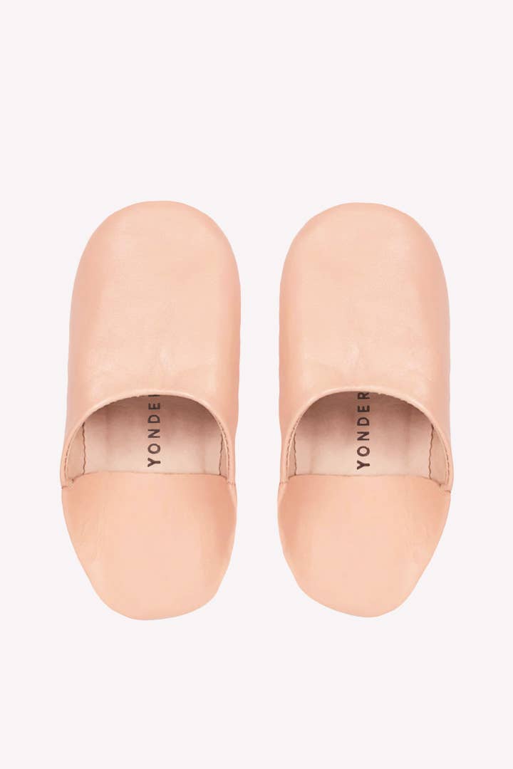 YONDER. - Vente Chaussons – enfant - Babouches en cuir junior | Style ballet