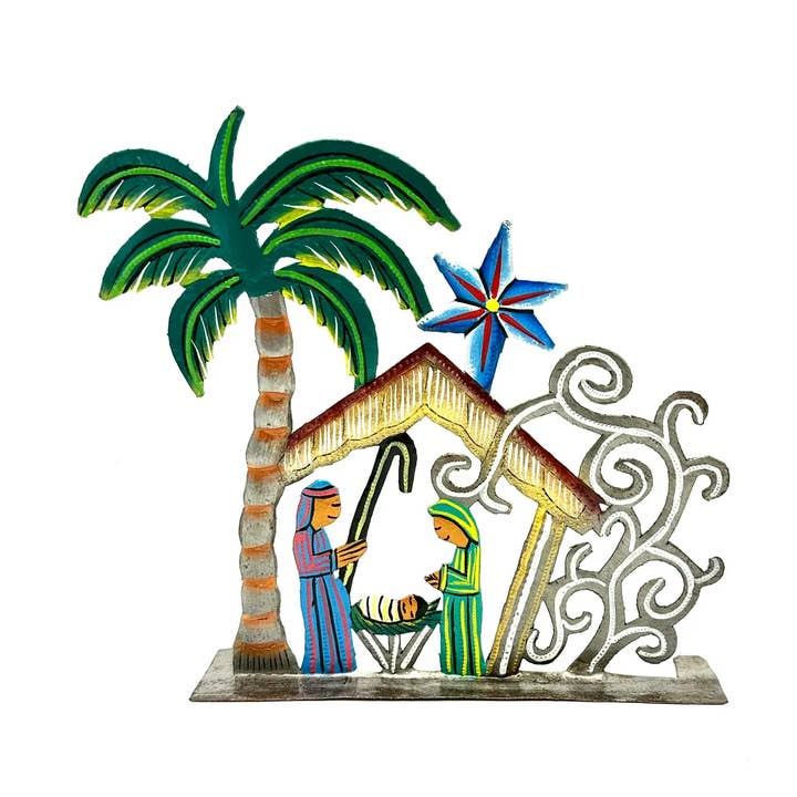 Krippenszene Unter Palmen por atacado de Our Market