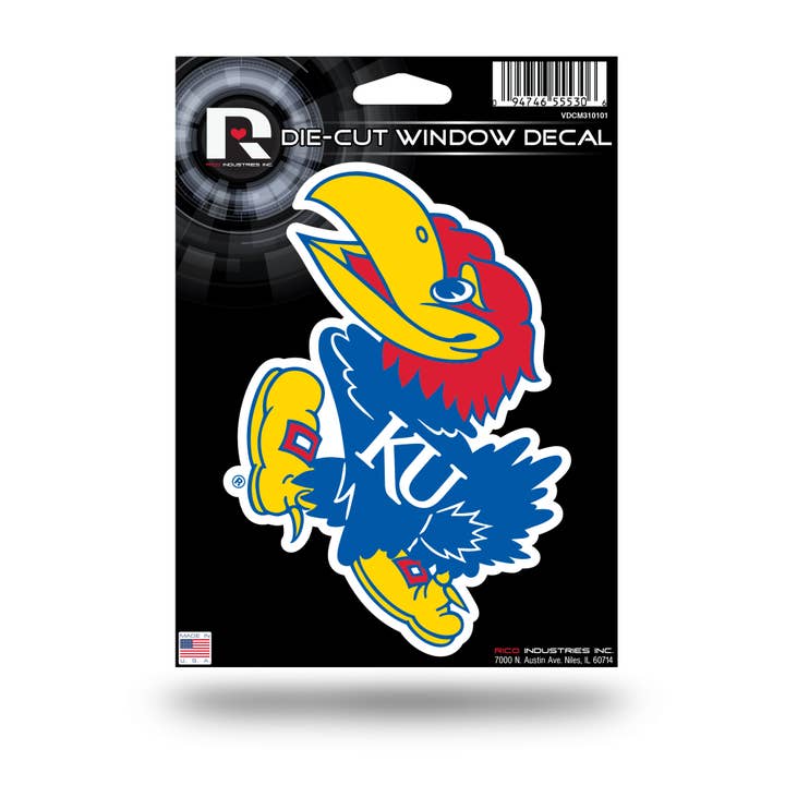 Kansas Die Cut Vinyl Decal for wholesale by Rico Industries