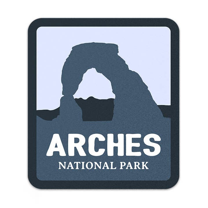 Arches National Park Sticker for wholesale by Albion Mercantile Co.