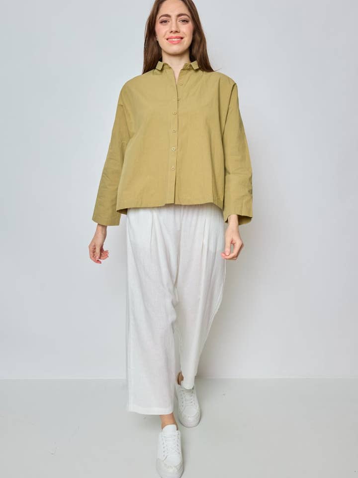 BELLA BLUE - Wholesale Blouse - Women's - Top - V065