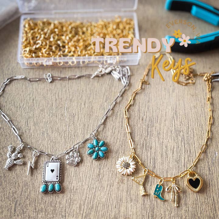 TrendyKeys - Wholesale Jewelry Set - Charm Bar Starter Kit