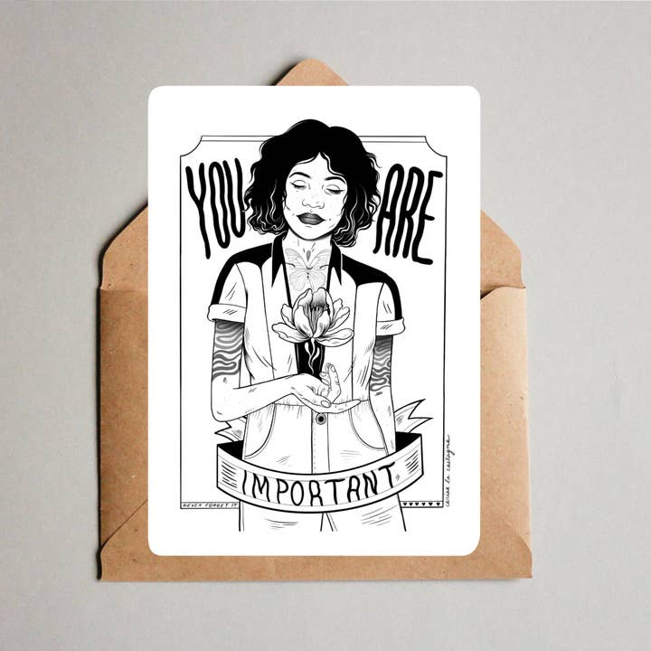 Postal - És importante por atacado de Cerise la Castagne