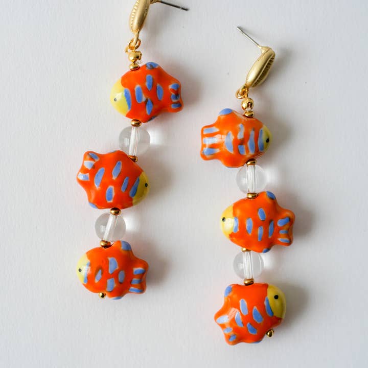 Orange Fish Drops for wholesale by Finds Design