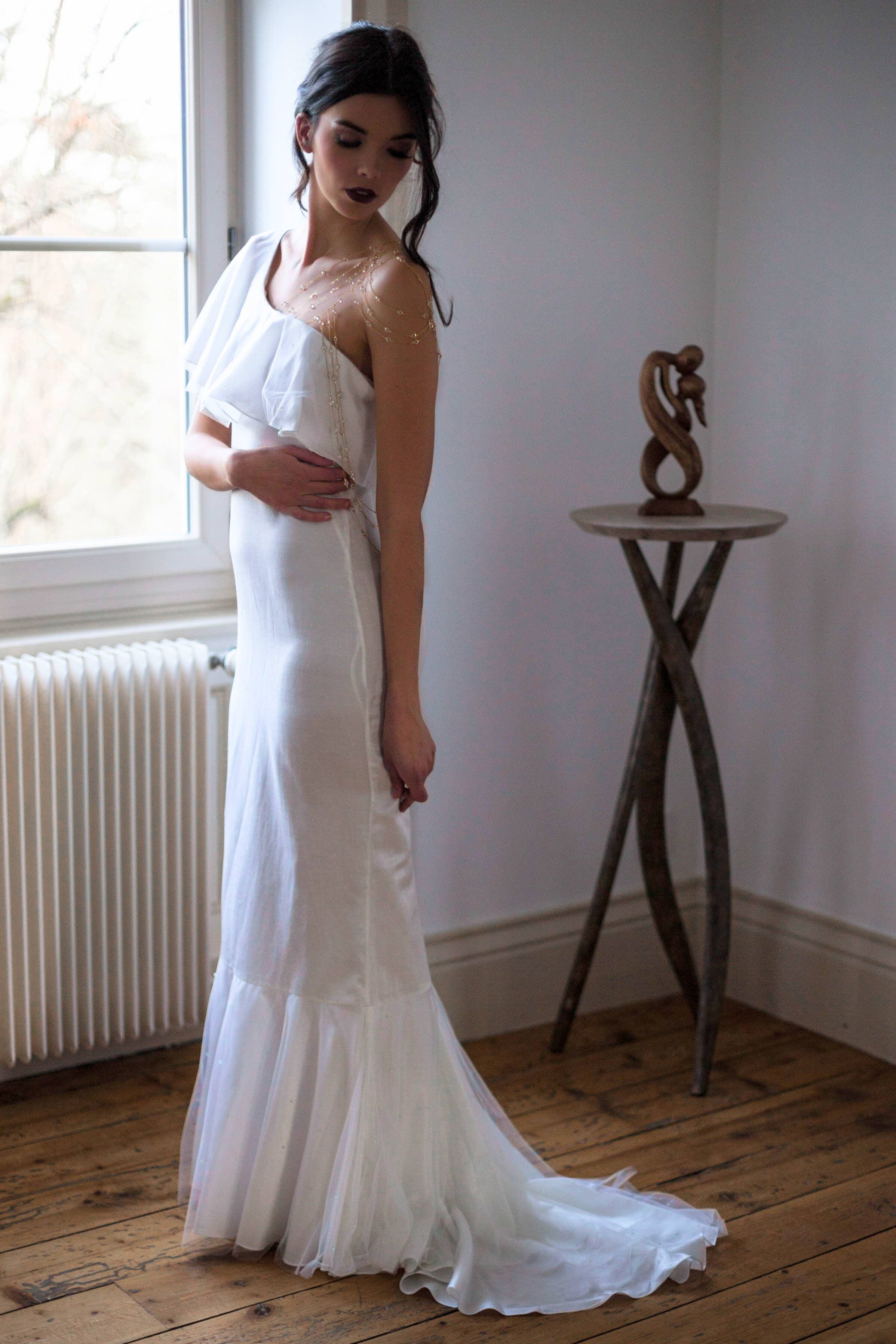 Ingrid Ulije – wholesale Gown – Women's – SOLANGE - Jeweled wedding dress1