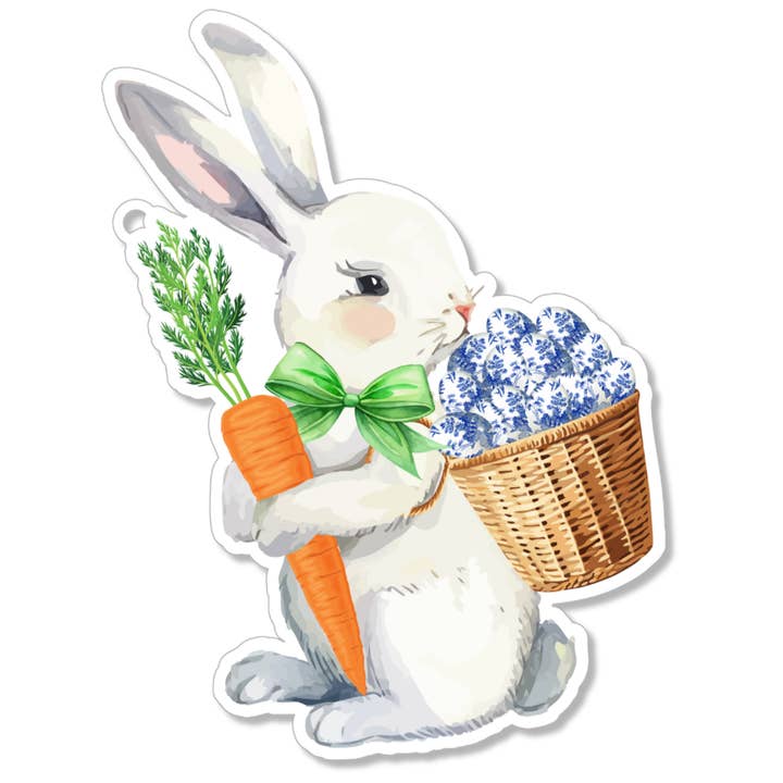 PÅSKHARE + CHINOISERIE ÄGG PRESENTLAPPAR | PÅSK för wholesale av B. ROWE & CO.