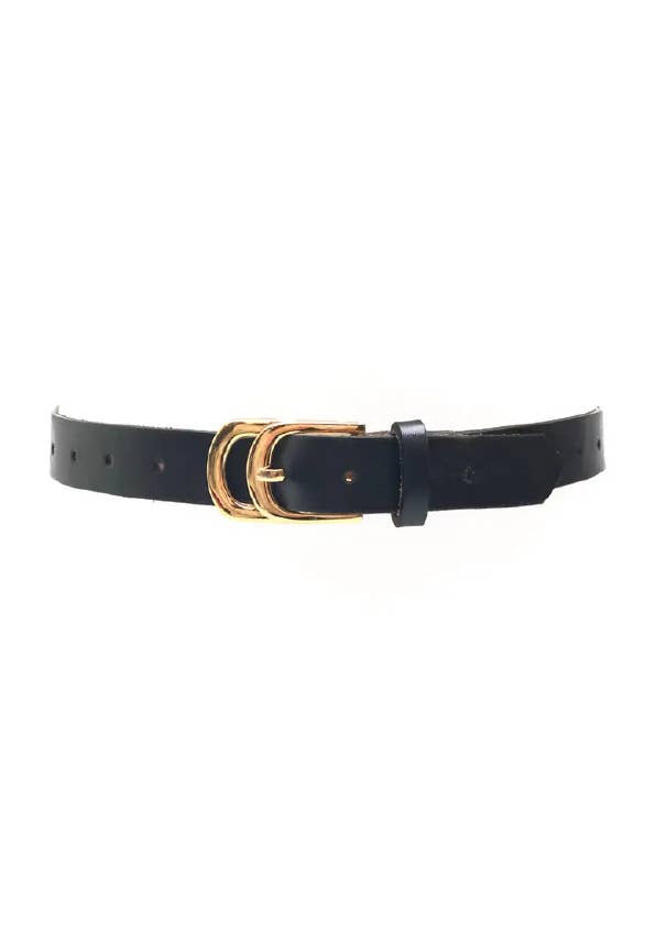 ADA Collection Belts – wholesale Belt – Women's – Infinity Belt – Classic Jean Belt | Black | Polished Fit