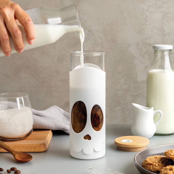 NEW Bonesy Glass Tumbler - Halloween Gifts for wholesale by OTOTO