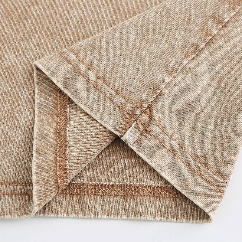 Hope & Sunshine - Vente Tunique – femme - T-shirt oversize en coton lavé vintage3