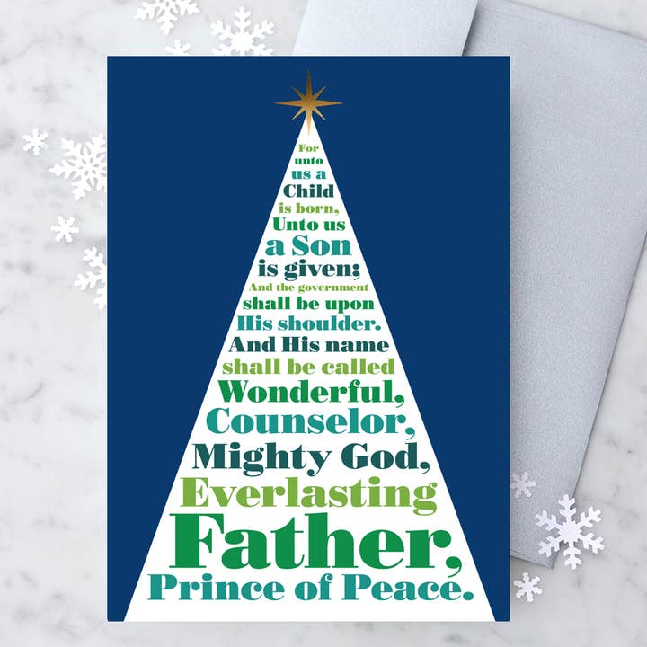 Christmas Prince of Peace - Julekort for engroshandel hos Design With Heart