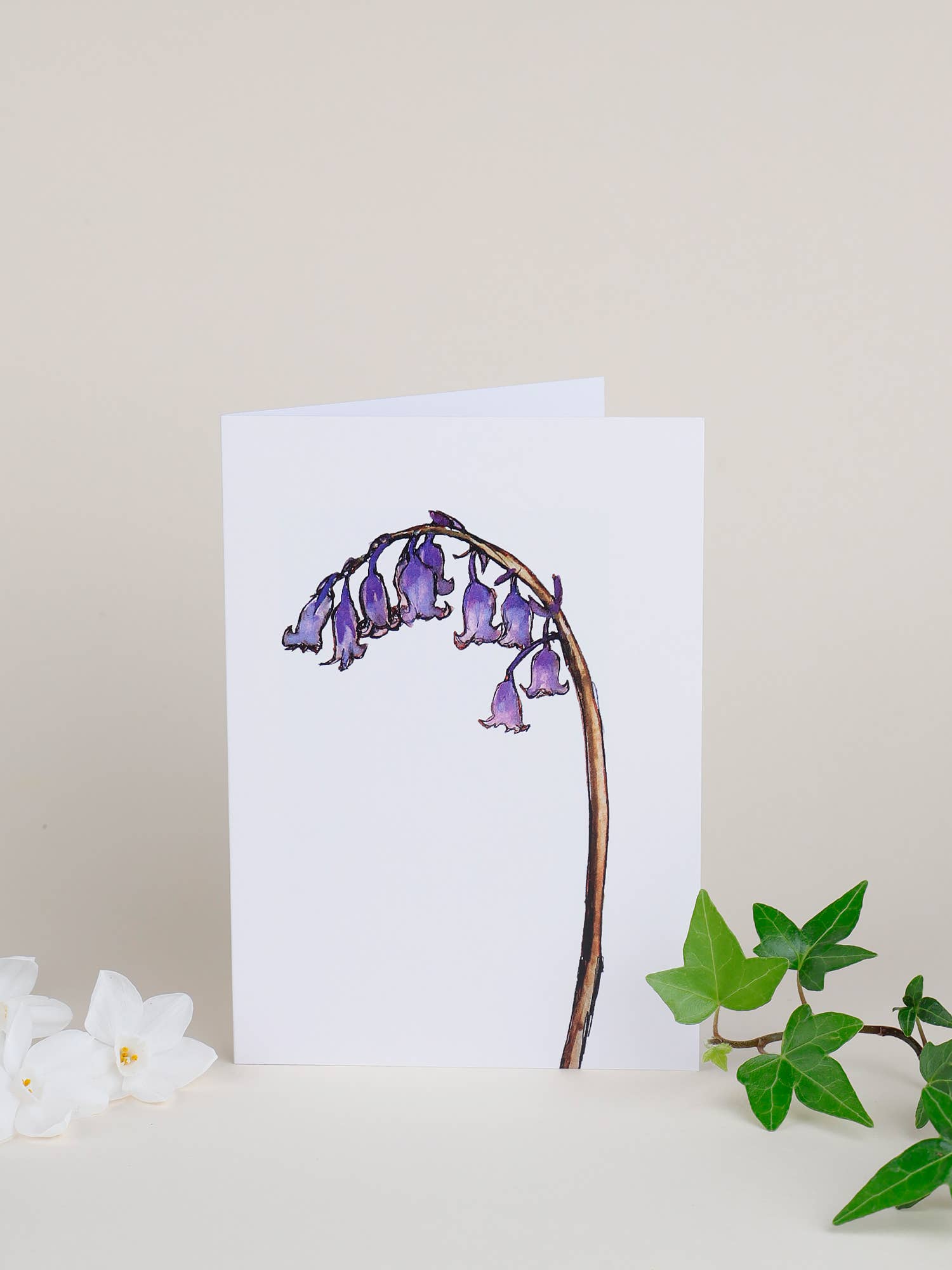 Flower Brick - Wholesale Everyday Greeting Card - A6 100% Recycled "Bluebell" Greeting Card2