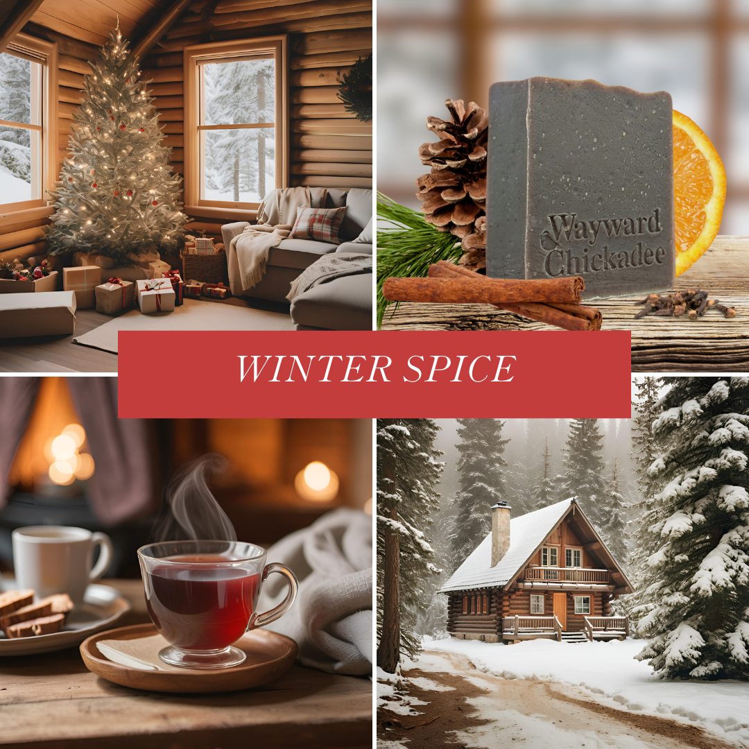 Wayward Chickadee - Wholesale Bar Soap - Winter Spice Soap1