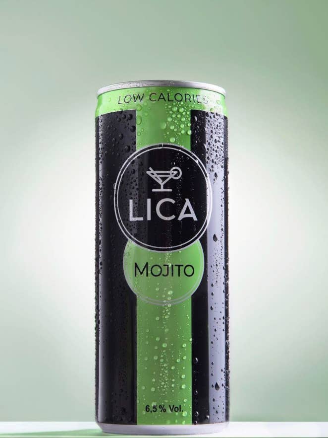 LICA Mojito 6.5% alc. ZERO sugar for wholesale by Lica Bv