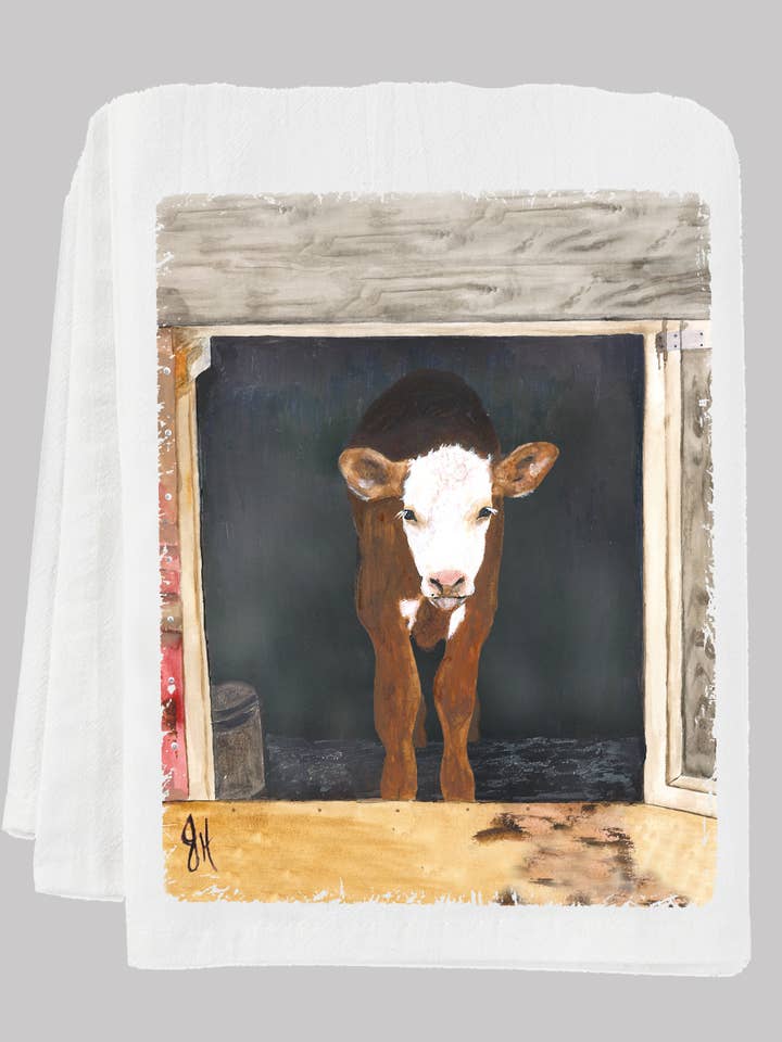 Tea Towel - Hay World for wholesale by DOLLY ESTELLE