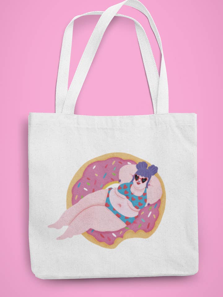 Tote bag - Donut flottaison pour la vente par Chiaralascura