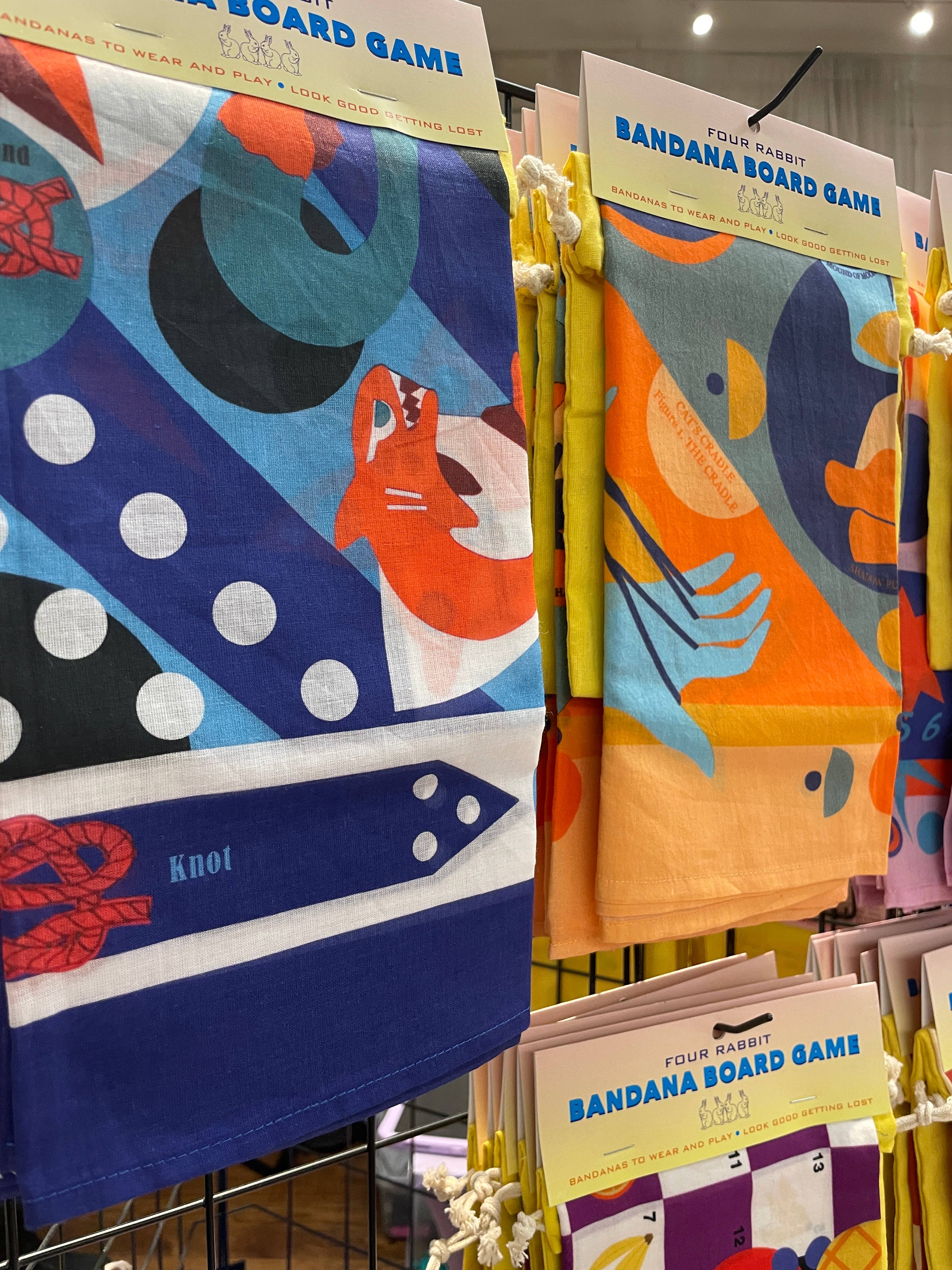 FOUR RABBIT – wholesale Board game – Jack Rabbit Adventure Bandana Board Game5