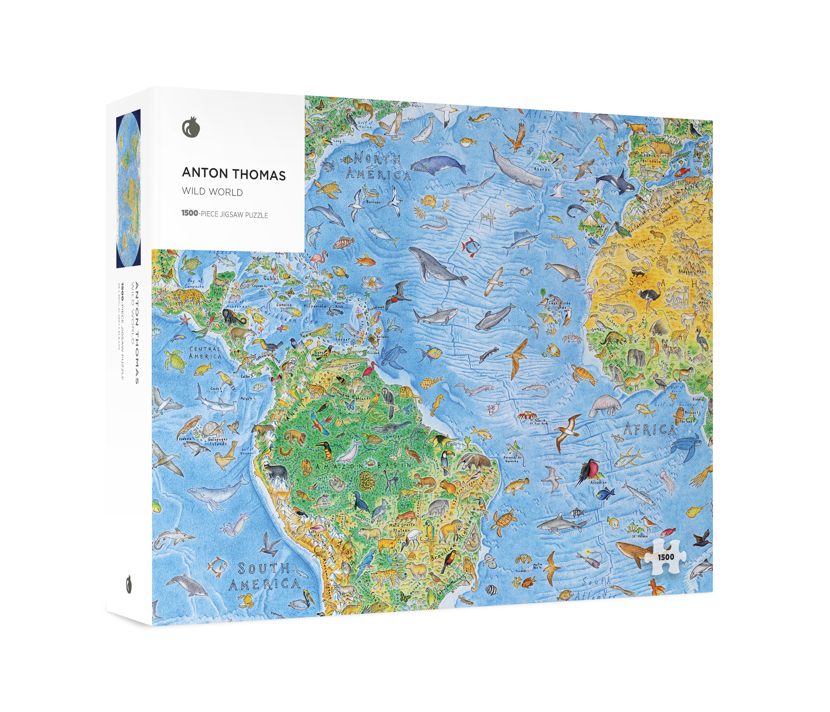 Pomegranate – wholesale Puzzle – Adult – Anton Thomas: Wild World 1500-Piece Jigsaw Puzzle0