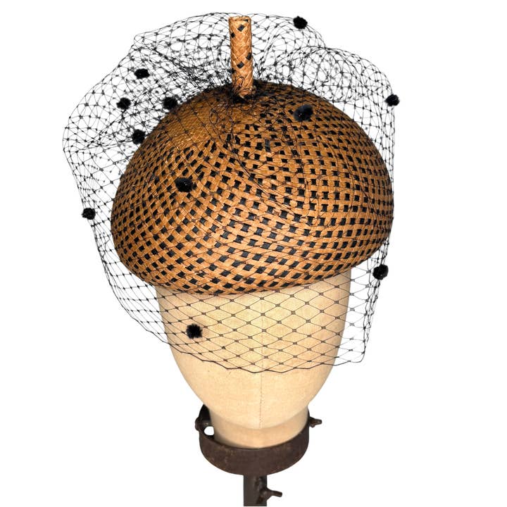 Slöja Basker Hatt för wholesale av Kathy Jeanne Millinery