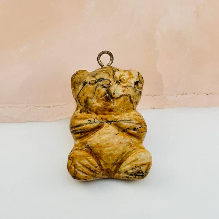 Rock Paradise - Wholesale Individual Charm/Pendant - Gemstone Bear Crystal Pendant5