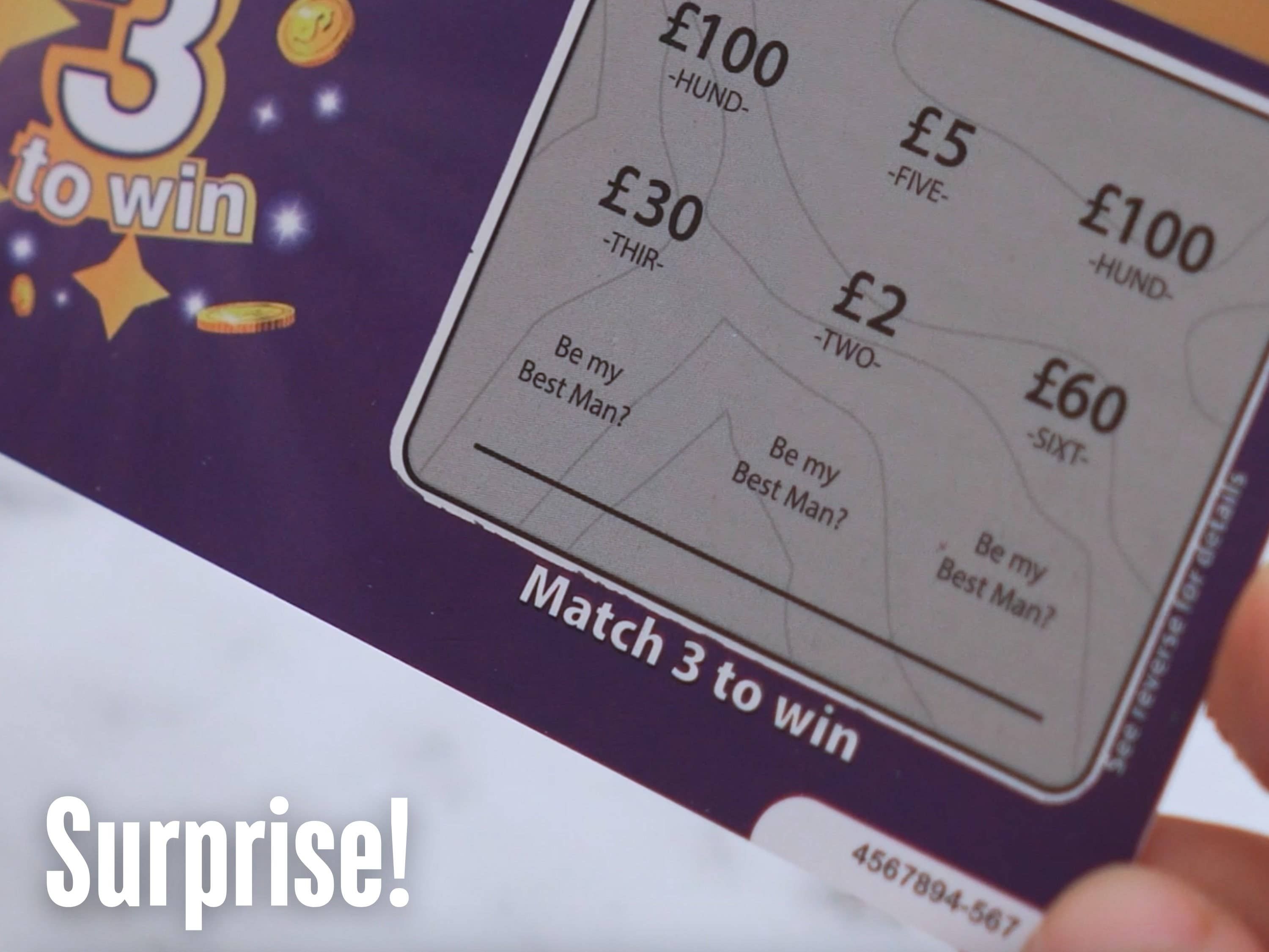 Surprise Scratch Cards – wholesale Wedding card – Set of 6 - Will You Be My Bridesmaid Proposal Scratch Cards5