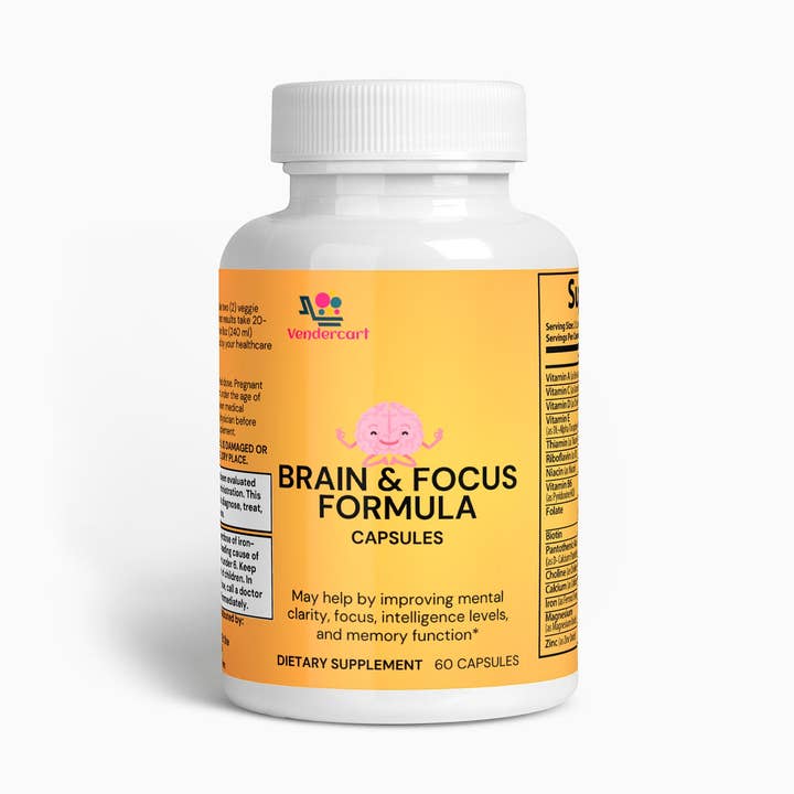 Nootropic Brain & Focus Formula for wholesale by Vendercartllc