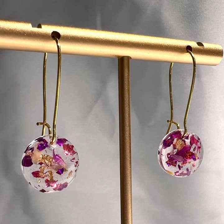 Hängeohrringe mit Blumenmuster für den Großhandel von Dunkington