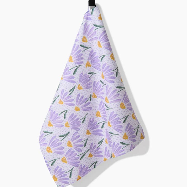 Geometry - Wholesale Tea Towel - Upside Down Daisy Tea Towel
