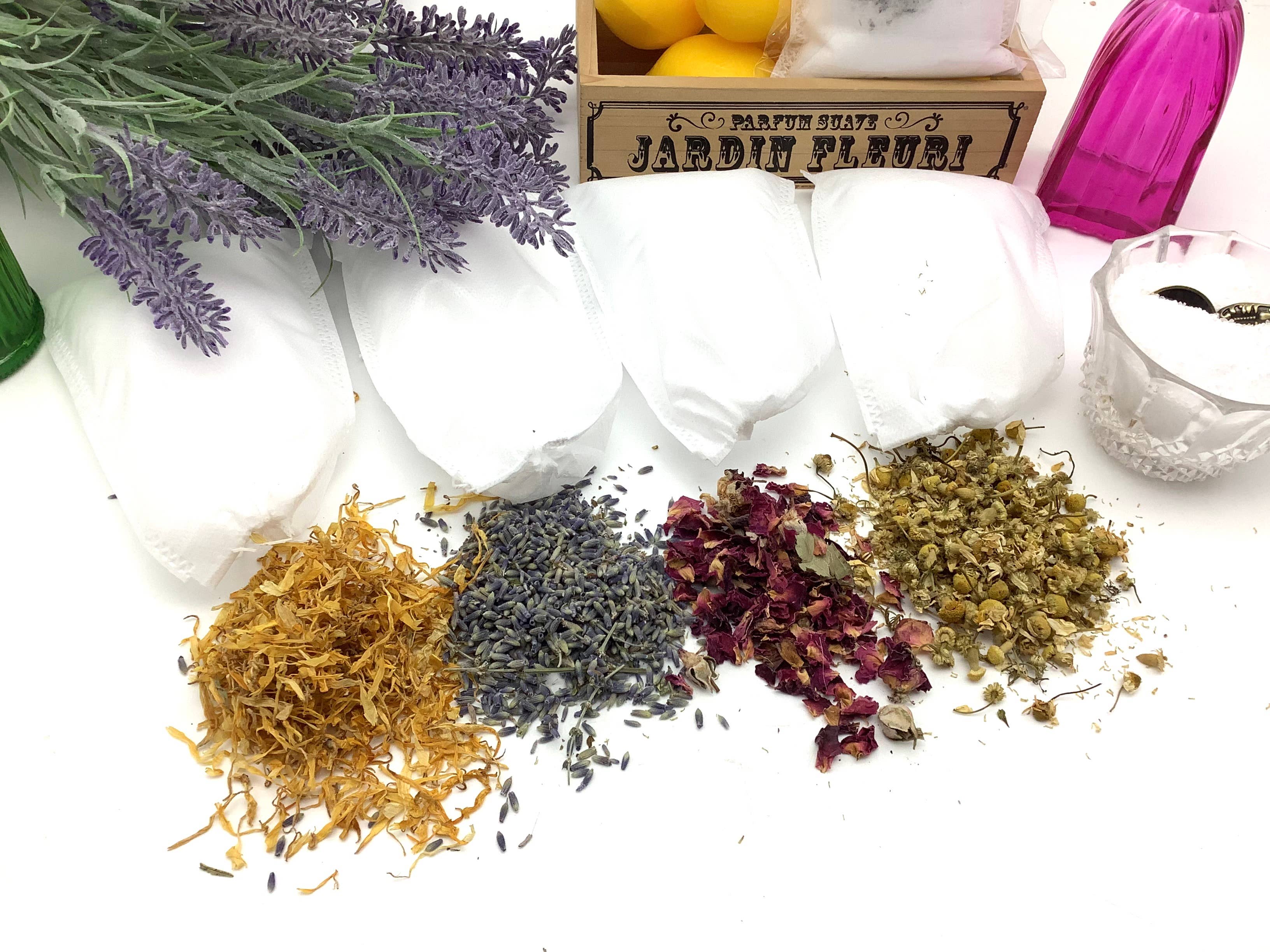 All Little Cute Things - Wholesale Bath Salts - Bath Tea Bags, French Lavender and Sea Salts Spa Soak5