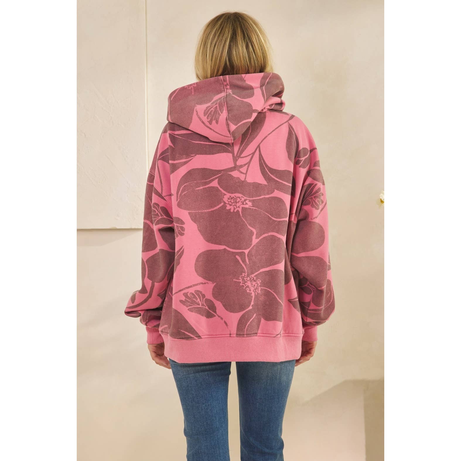 Veveret – wholesale Hoodie - Dam – Tryckt fleecehuvtröja12