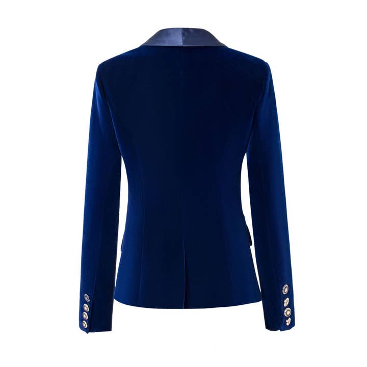 Productseeker – Engroshandel Blazer - Dame – BL032 Elegant Velvet Slim Fit blazer til kvinder12