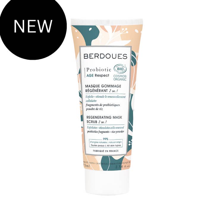 BERDOUES Probiotic Age Respect Regenerating Mask Scrub 2.54 for wholesale by BERDOUES