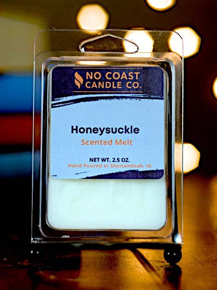 Cire de chèvrefeuille fondue pour la vente par No Coast Candle