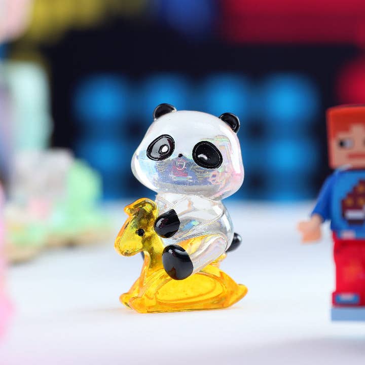 BCmini - Wholesale Decorative Figurine - 71004 PANDA FIGURINE BLIND BOX-823