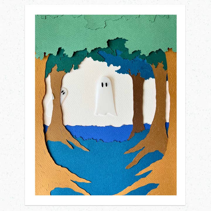 Fijne kunstdruk: Verlegen voor wholesale door Paper for the People