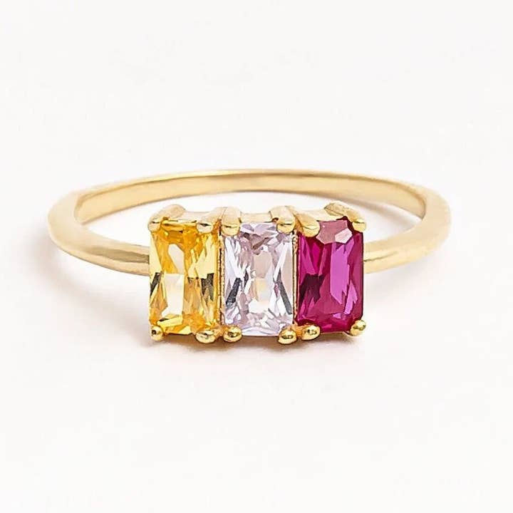 JoyPersonalized - Wholesale Multi-Stone Ring - Family Birthstone Rings, Birthstone Ring, Gemstone Rings