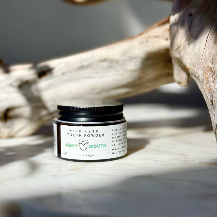 Wild Hazel - Wholesale Toothpaste - Minty Mouth Tooth Powder1