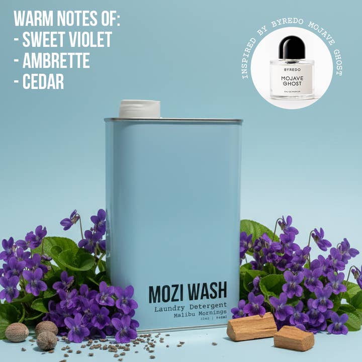 Mozi Wash - Wholesale Liquid Laundry Detergent - Malibu Mornings Laundry Detergent1