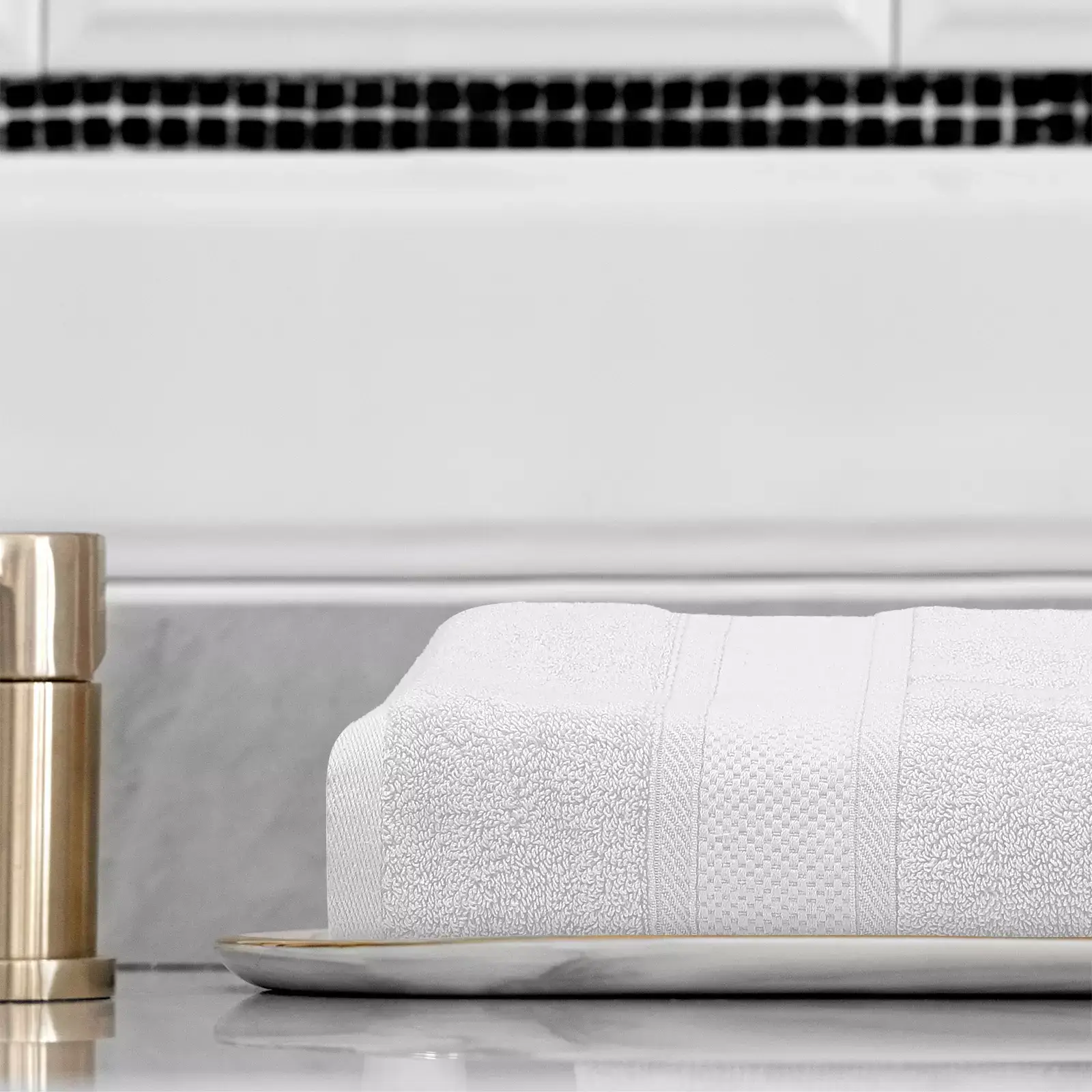 Cottonpassion_US - Wholesale Towel Set - Cotton Bath Towel 12 Pack 430GSM Salon Hand Towel Soft White14