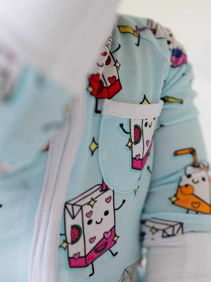 PB & Grape - Wholesale Jumpsuit - Baby - Juicebox Zip Romper2