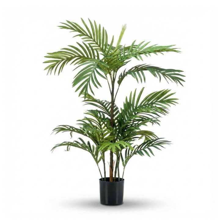 Palm Phoenix konstväxt – ca 90 cm – Realistisk konstgjord palm – Underhållsfri dekorationsväxt för vardagsrum, kontor, hall & gastronomi för wholesale av Oasis of Life