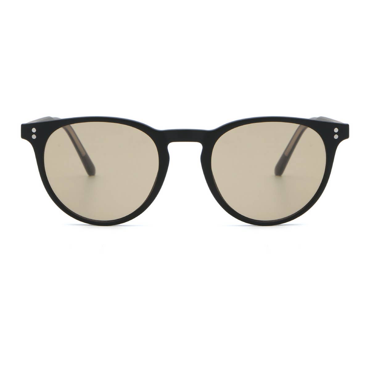 ACCITY - Wholesale Sunglasses - Unisex - FASHIONABLE FAUX ACETATE ROUND FRAME SUNGLASSES_CWASG05061