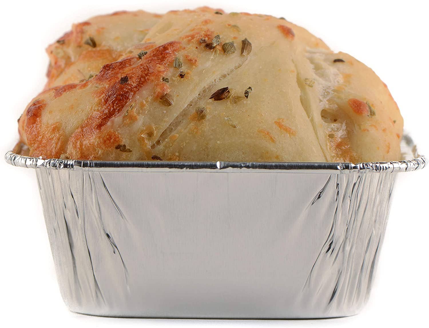 EcoQuality - Wholesale Cupcake/Muffin Pan - Aluminum Square Tin Muffin Pan 3 inch - Disposable Aluminum1